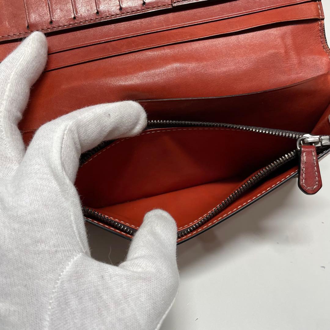 k*a様 Berluti 長財布 ブラウン レザー