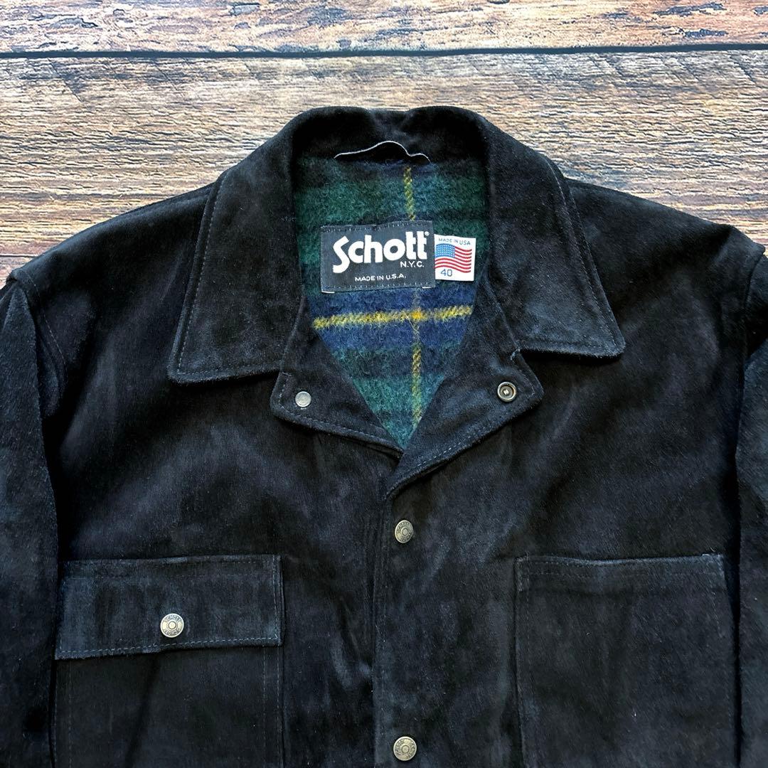 Schott / 90's ～ suede work jacket