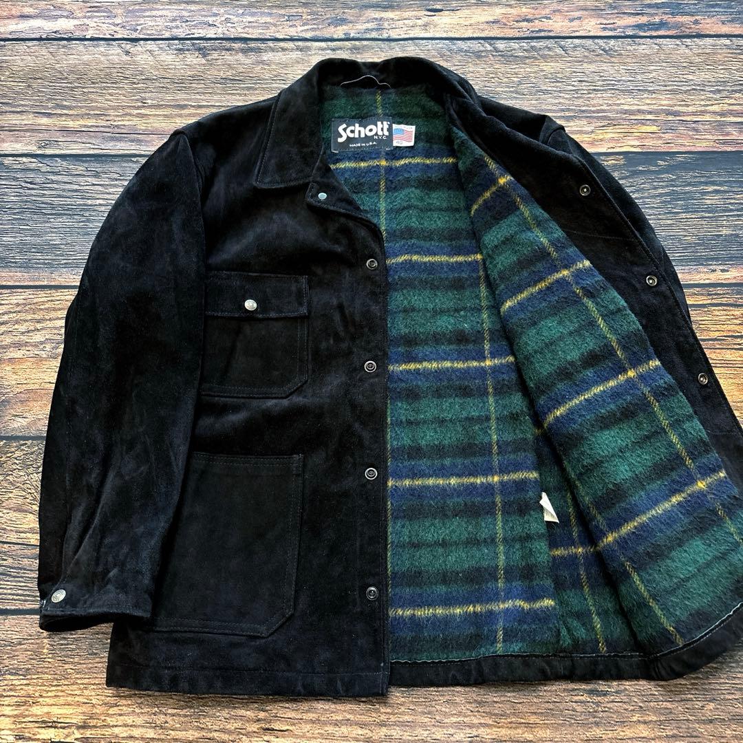 Schott / 90's ～ suede work jacket