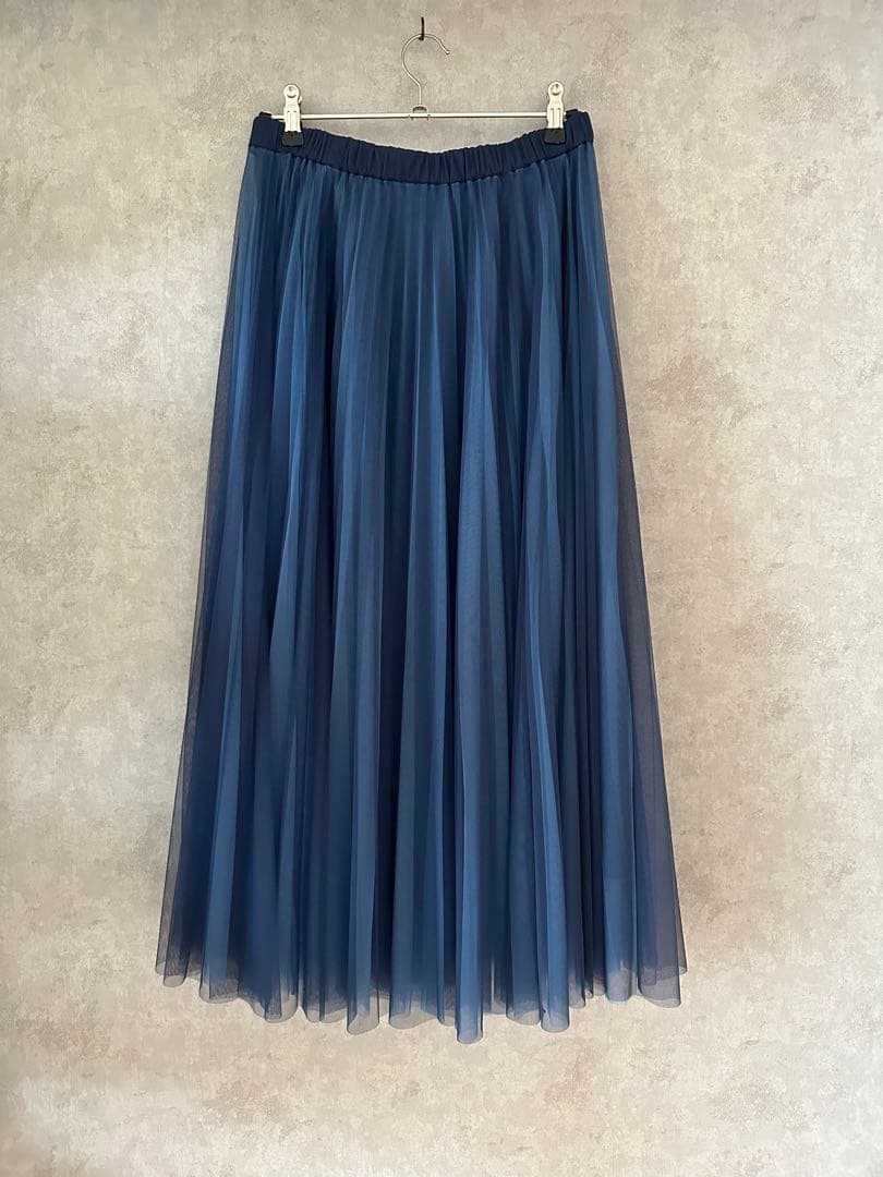 コムサ　【リバーシブル】ソフトチュール スカート　9号