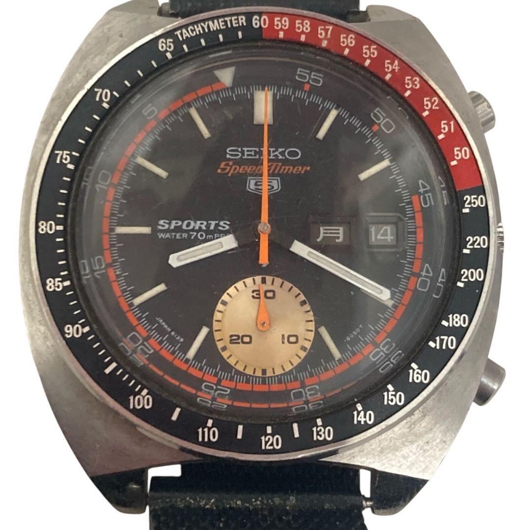 な*み様 O20897 セイコー5スポーツ スピードタイマー 6139-6030
