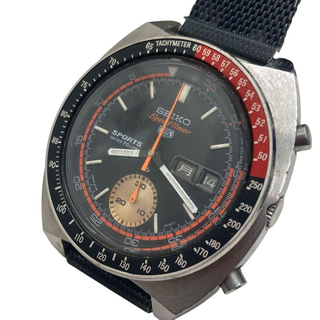な*み様 O20897 セイコー5スポーツ スピードタイマー 6139-6030