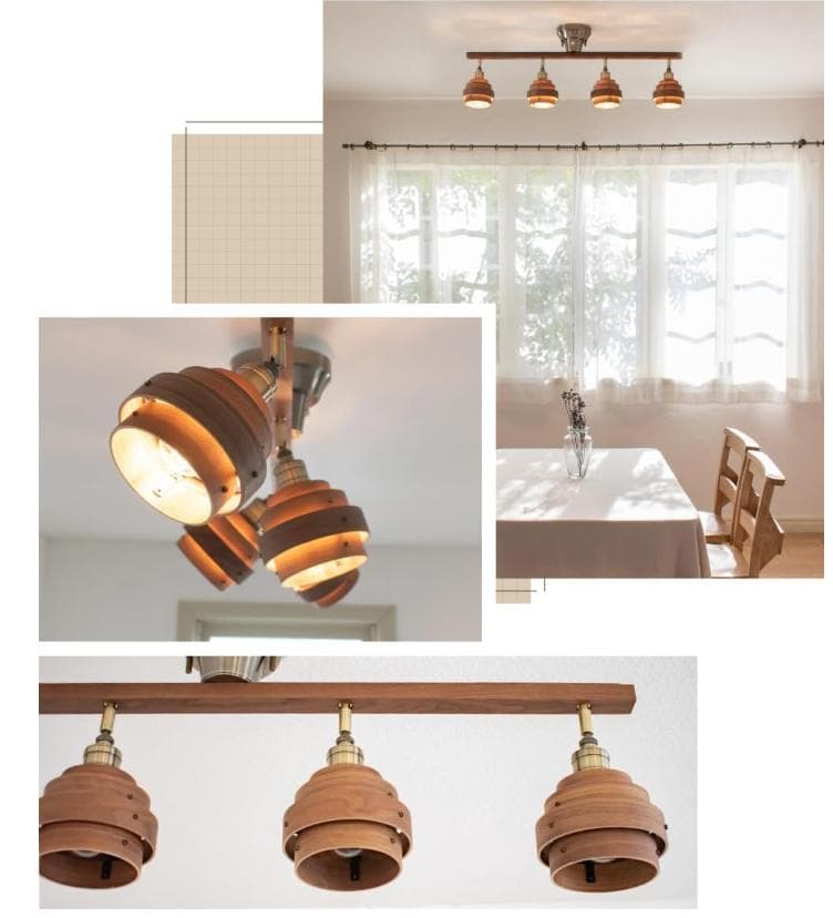 【新品・未使用】Ampoule シーリングライト 4 灯 AVAROSアヴァロス