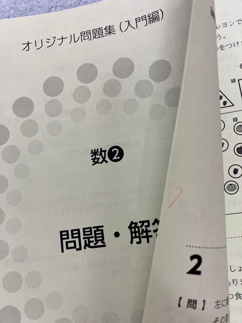オリジナル問題集 (最新版全63冊)赤本＋緑本(全8冊)　伸芽会