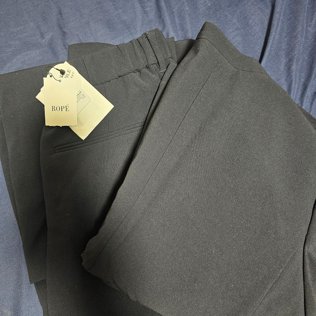 【限定価格】ROPÉ ビジネススーツ上下セット ネイビー