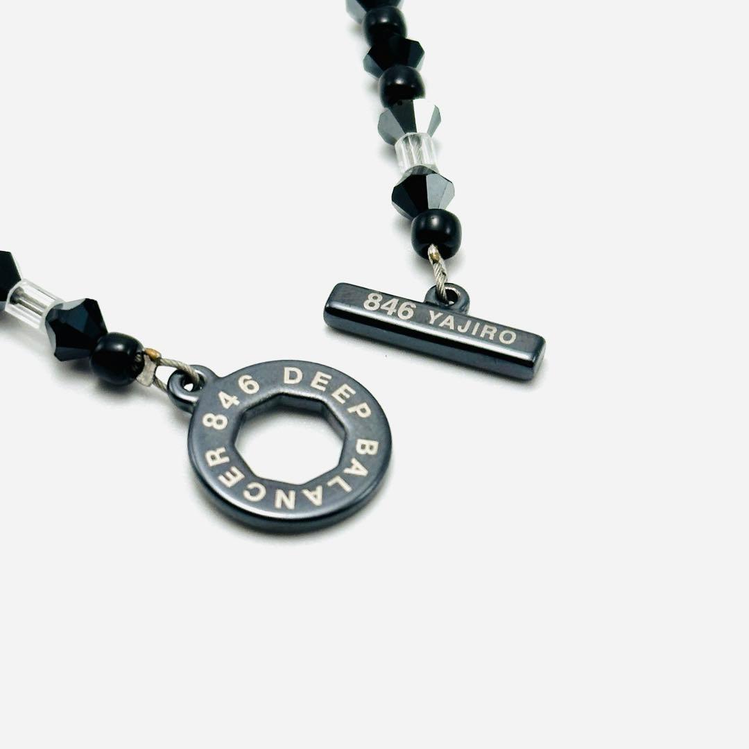 846 YAJIRO ディープバランサー　4SERIES ネックレス　ブラック