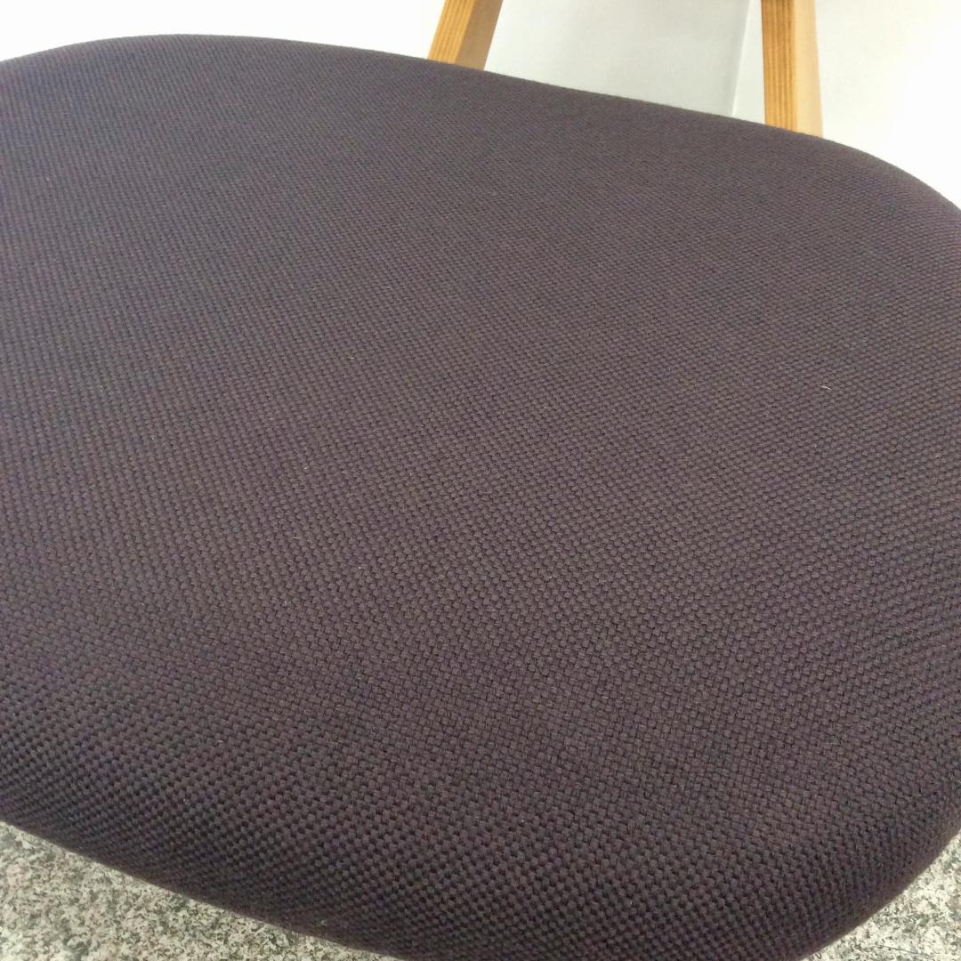 美品 天童木工 低座イス 長大作デザイン ツートン 座椅子