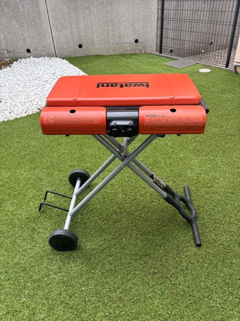 【美品】　イワタニ スタンド型BBQグリル グリルスター CB-SBG-2