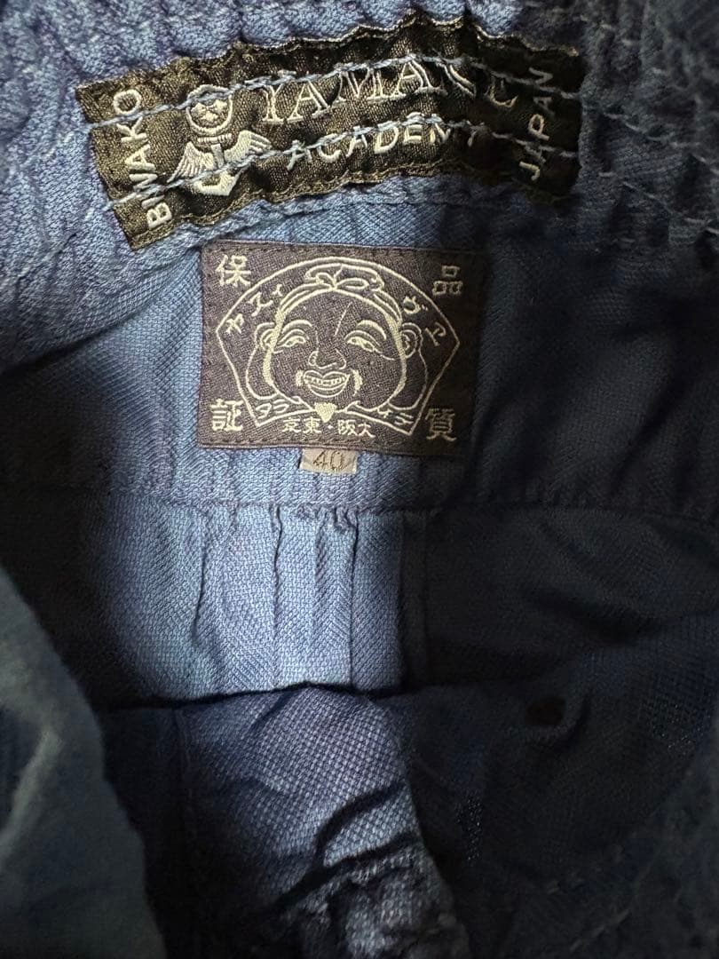 専用❗美品★EVISU★エヴィス★インディゴ染め★ボタンダウンシャツ★サイズ40