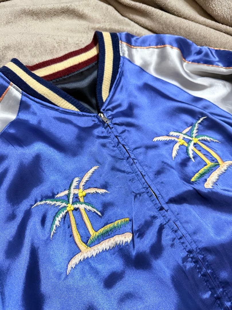 ２面用 テーラー東洋 Hawaii 虎 日本限定版 スカジャン vintage