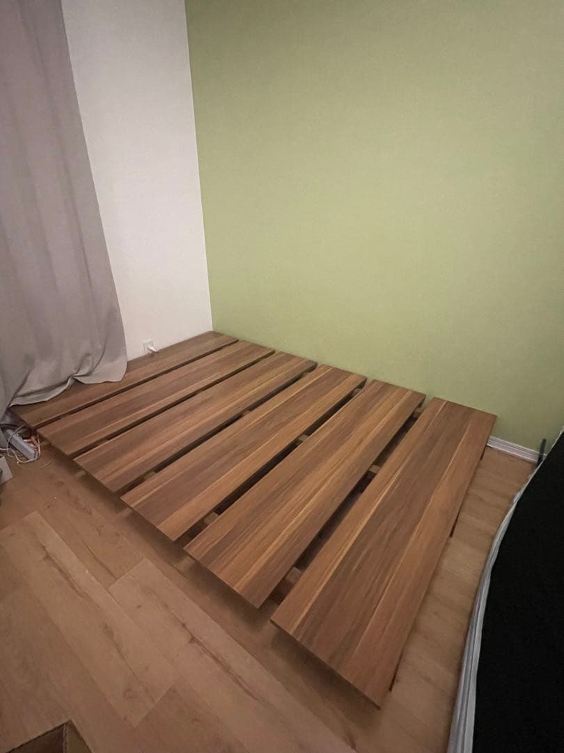 LOWYA セミダブル　すのこベッドフレーム(2/13までの引き取り希望)