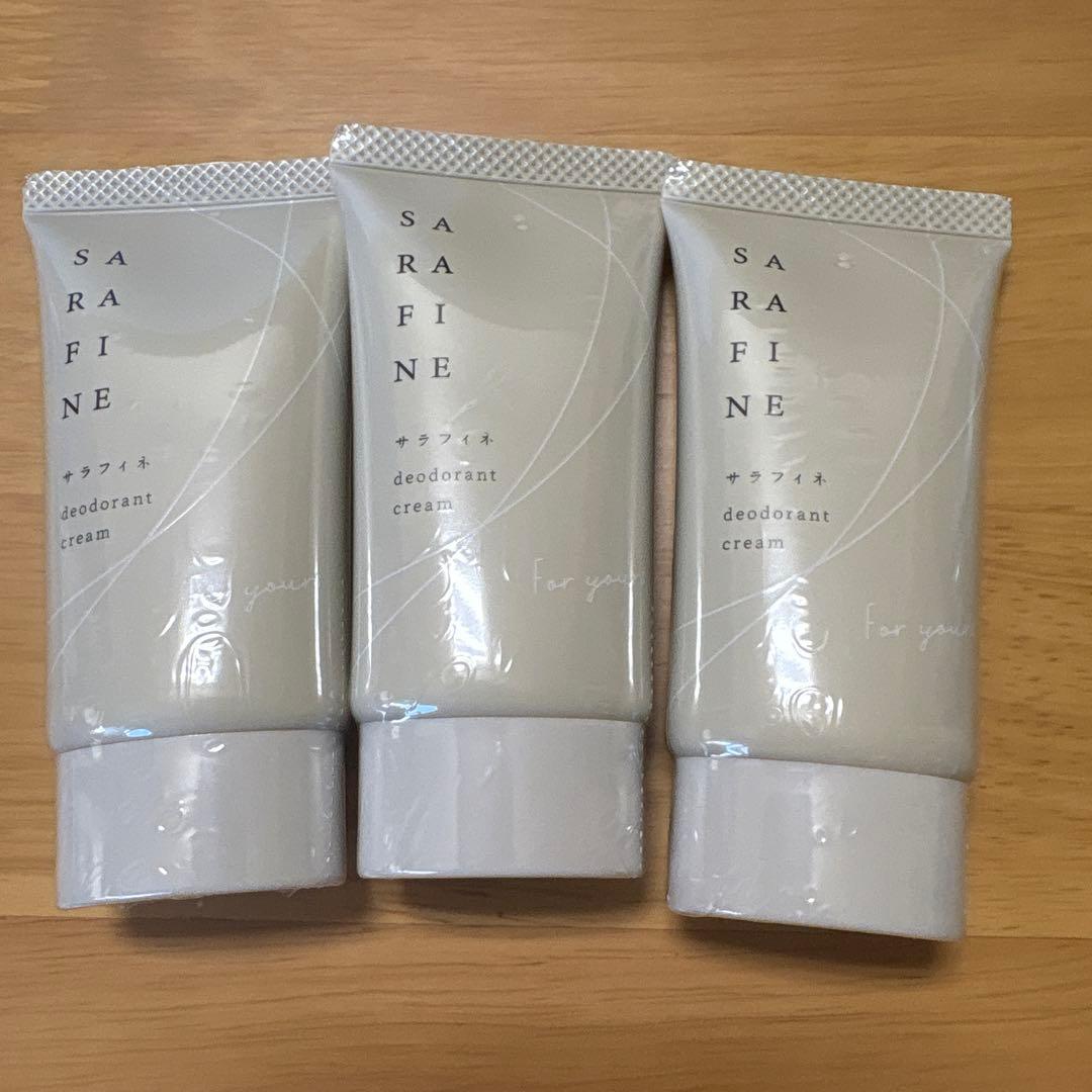 フロムココロ SARAFINE サラフィネ 薬用デオドラントクリーム25g 3個