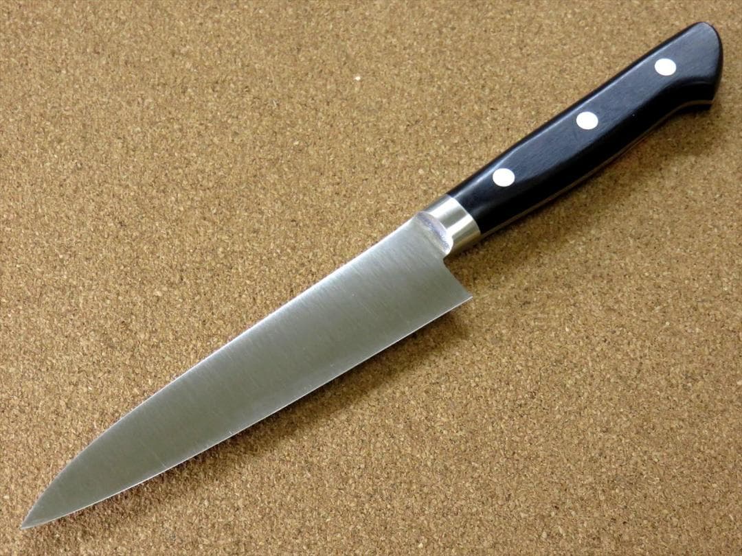 関の刃物 ペティナイフ 125mm VG-1 炭素鋼 果物包丁 共口金 プロ仕様