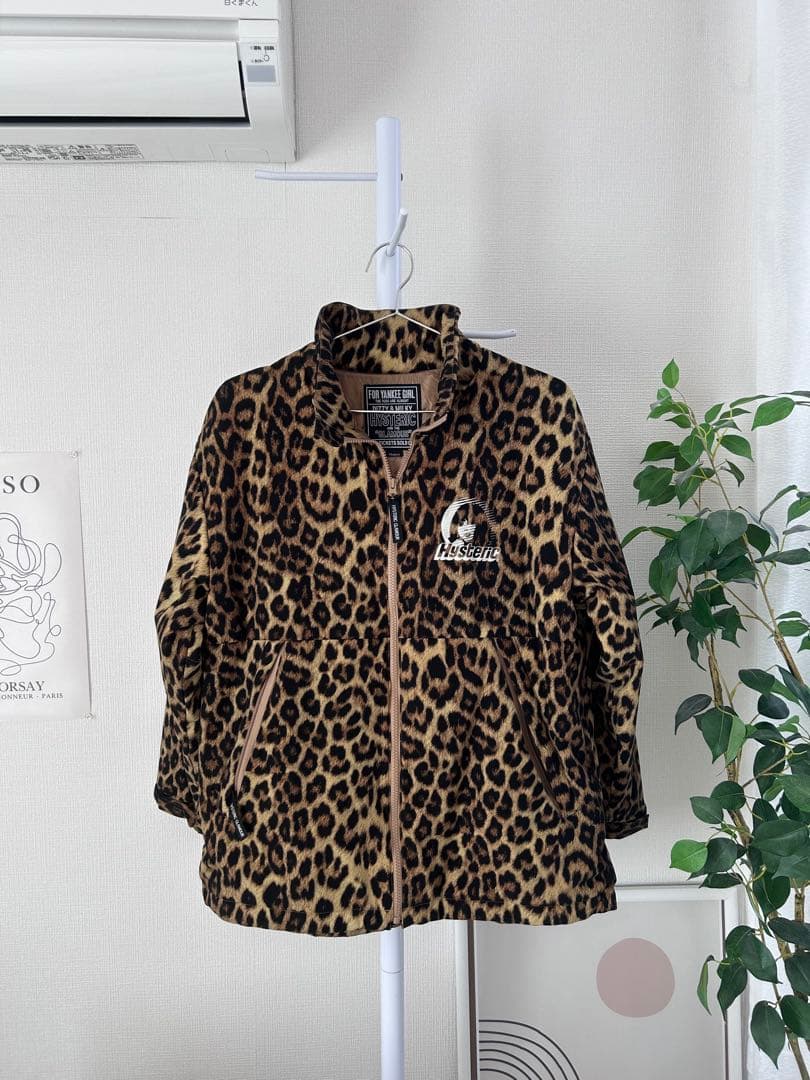【極美品】HYSTERIC GLAMOUR ヒョウ柄ジャケット Mサイズ