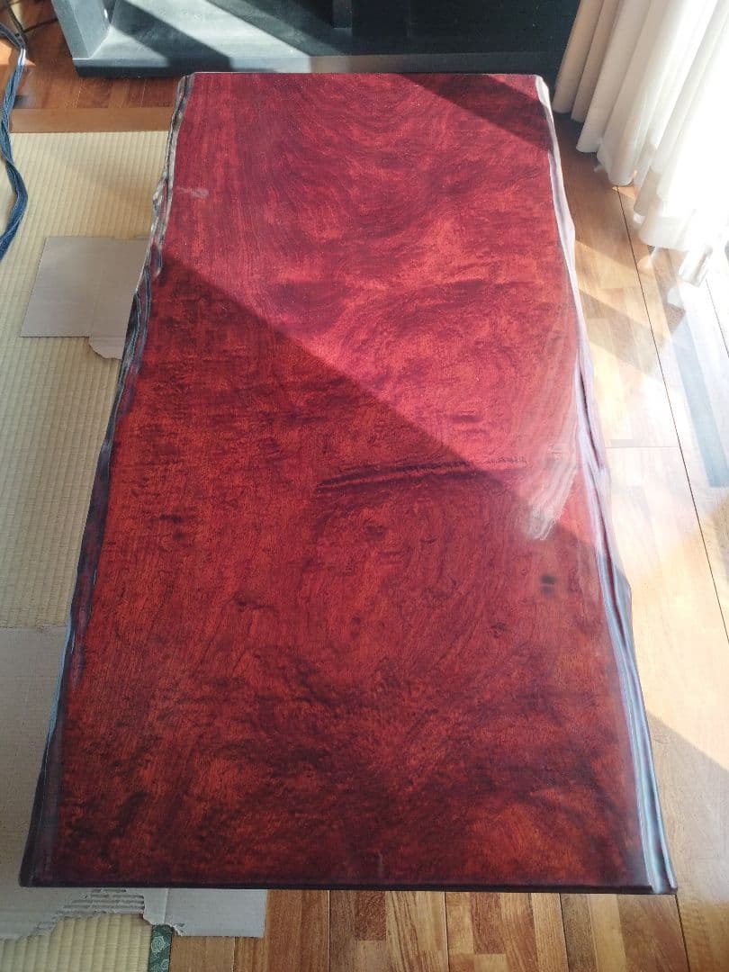 無垢材 赤褐色 無垢材　テーブル