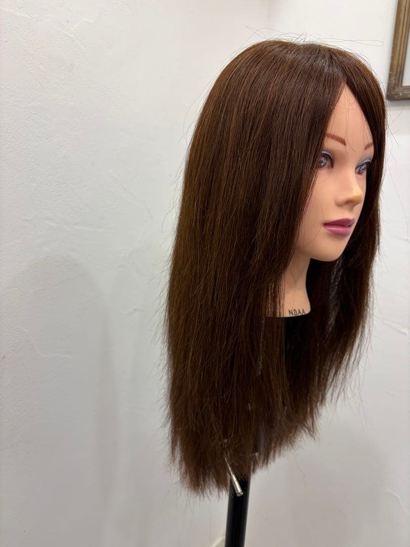 NBAAアップ練習ウイッグ ダークブラウン