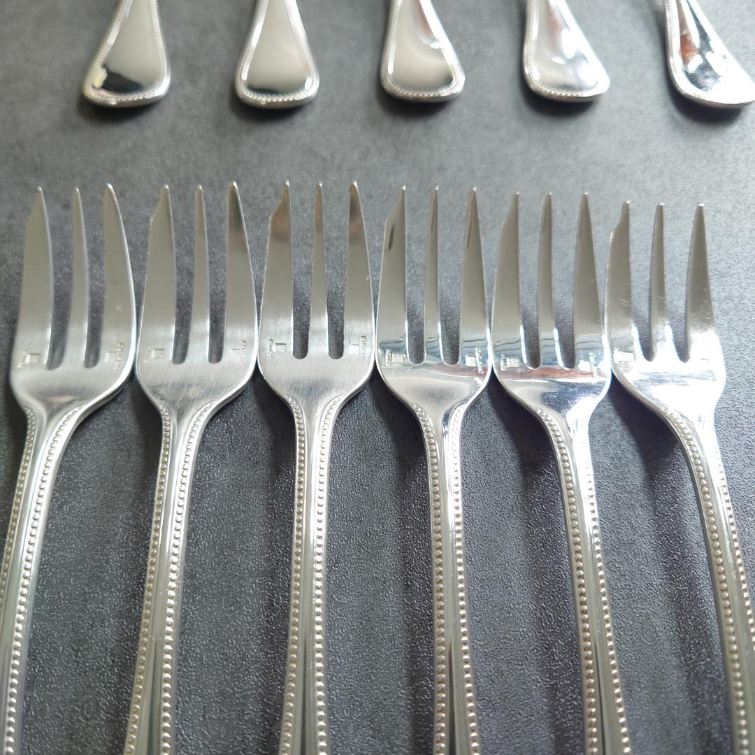 格安 クリストフル パール ケーキフォーク 12点