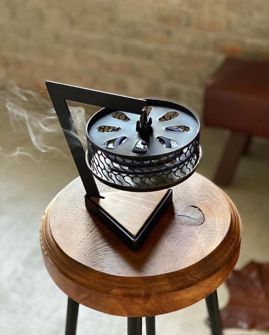 ※商品説明発送日注意※　蚊取り線香ホルダー　お香　アイアンスタンド