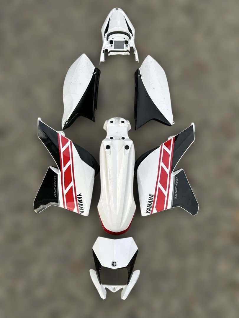 G*ん様 WR250R/X ワイズギア外装セット　ホワイト/レッド