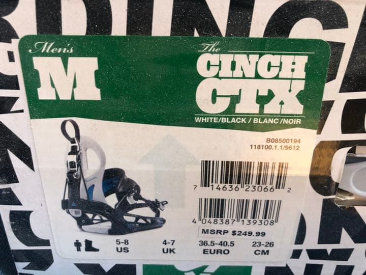 【値下げ】K2 CINCH CTX バインディング(ブーツおまけ)