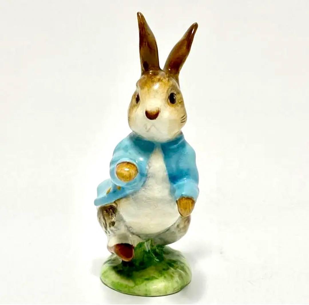 SALE☆激レアBp-1a‼︎☆ゴールドサークル☆ピーターラビット フィギュリン