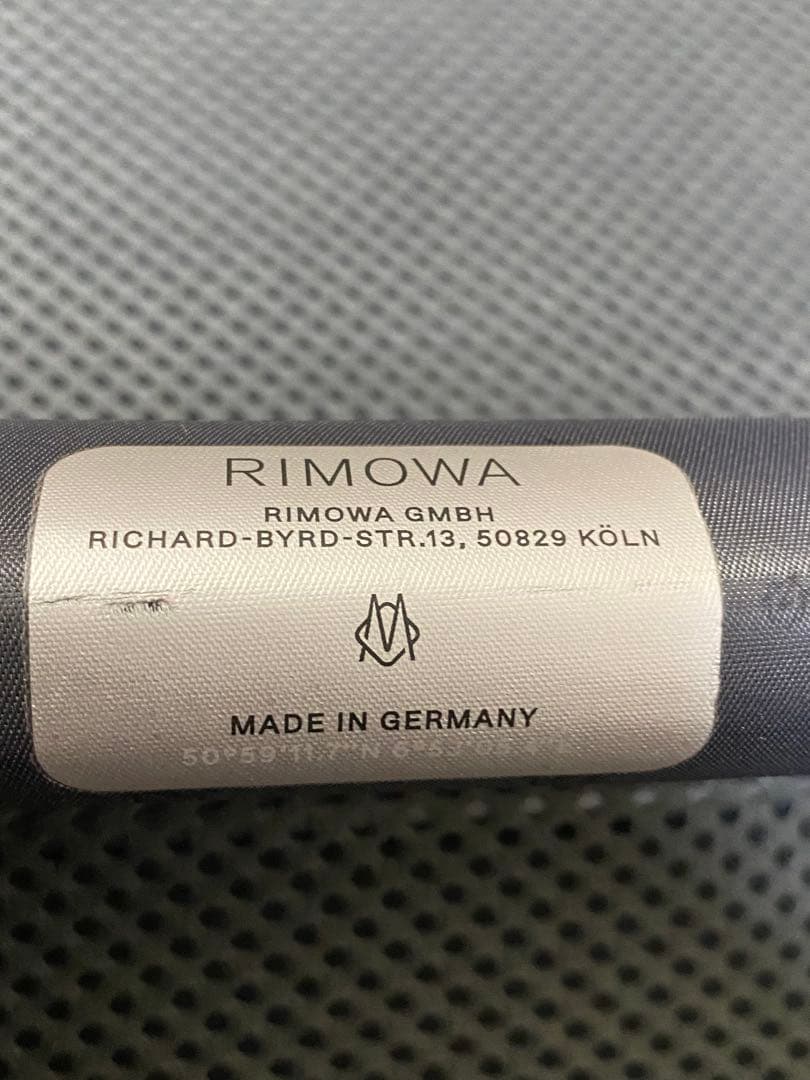 【a】RIMOWA リモア オリジナルキャビンS 31L ブラック