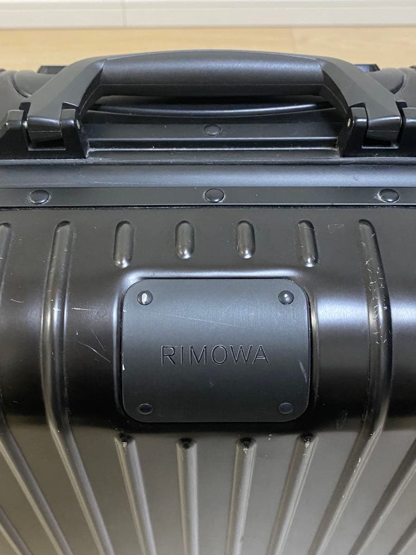 【a】RIMOWA リモア オリジナルキャビンS 31L ブラック