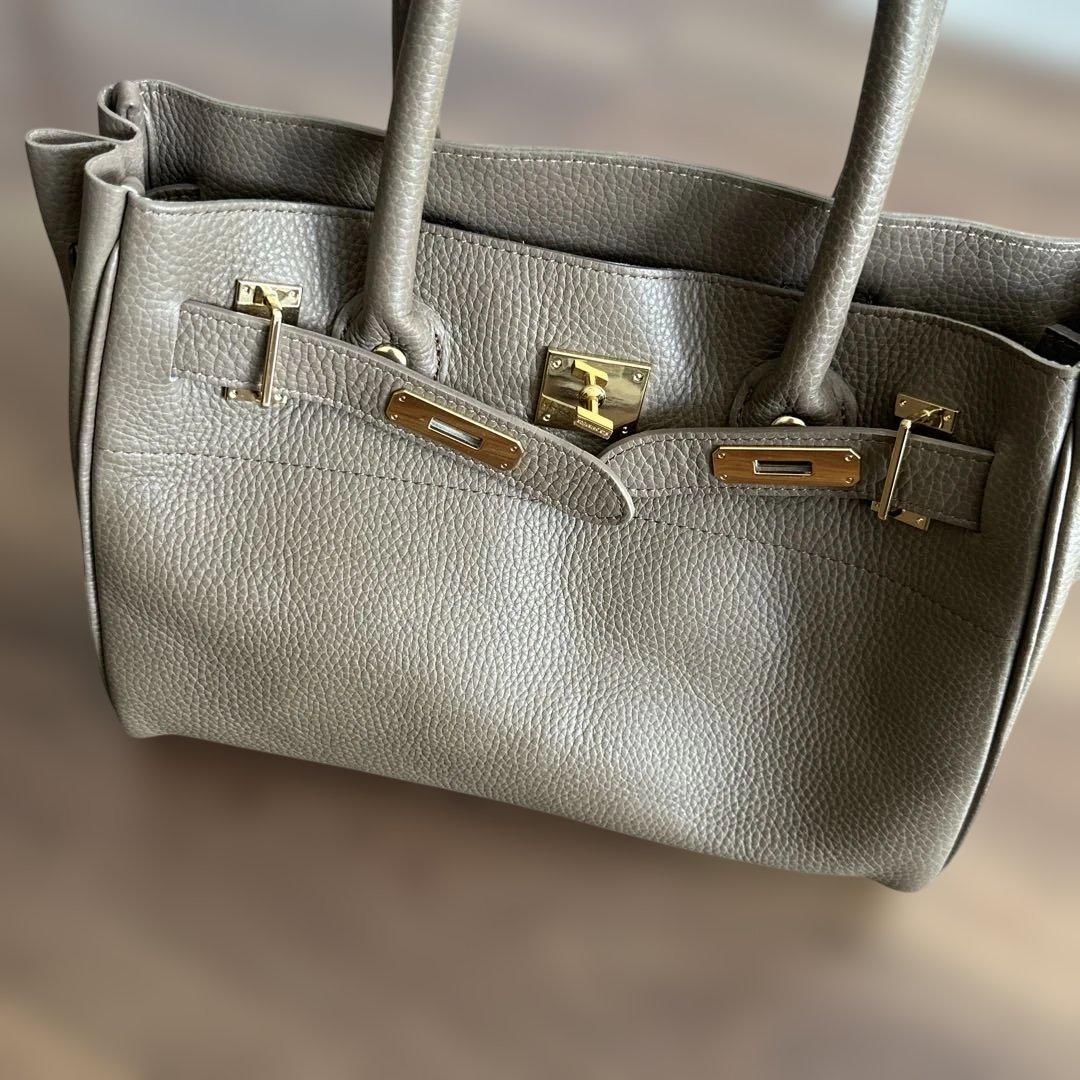 sita parantica レザートートバッグ　牛革　トープ