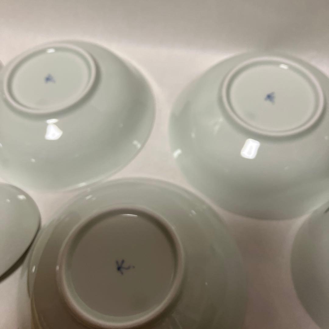 康創窯　波佐見焼　shizuka シリーズ　変形小付け　小皿　フリーカップ　9点