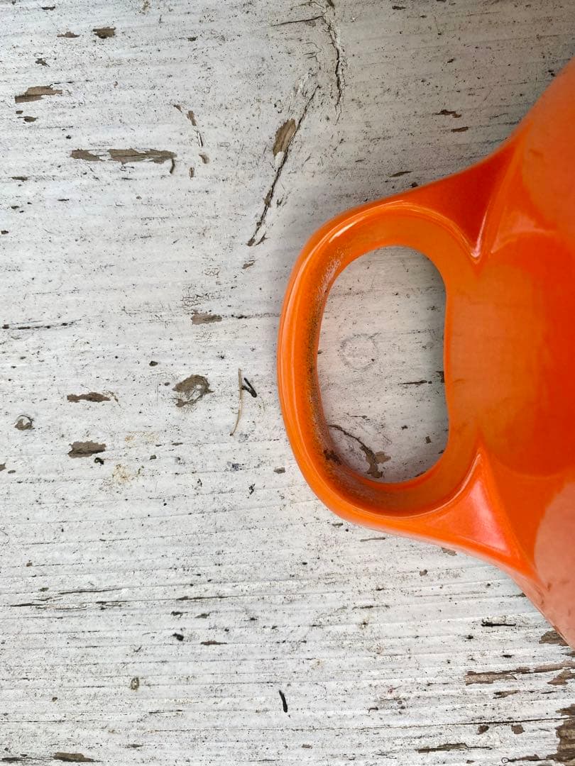 【美品】ルクルーゼ オーバルココット25 鋳物 ホーロー鍋 フランス製