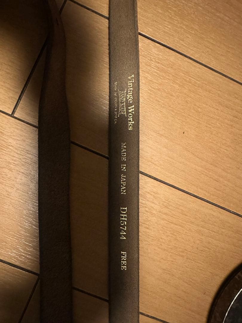 Vintage Works ヴィンテージワークスレザーベルト　　DH5744