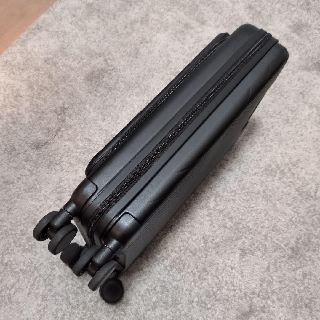 【美品】ブラック　キャリーケース　折りたたみ　機内持ち込み可