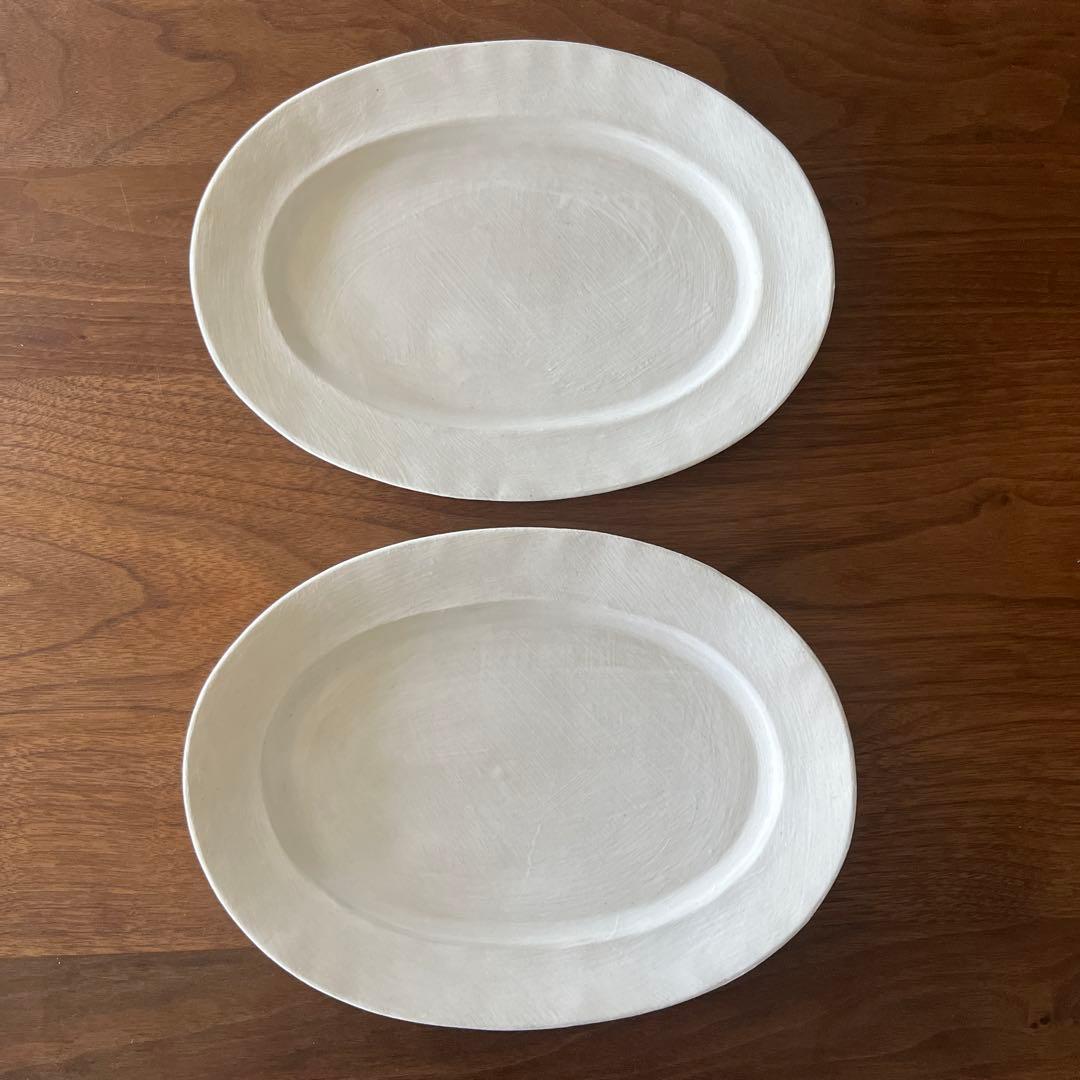 未使用品！児玉修治さん　オーバル Lサイズ カンヴァス2枚