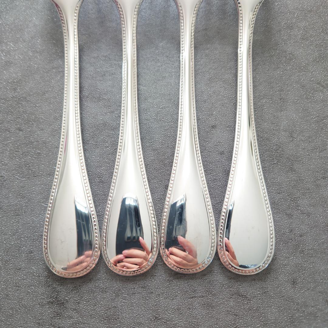 希少 美品 クリストフル パール サラダフォーク 4点