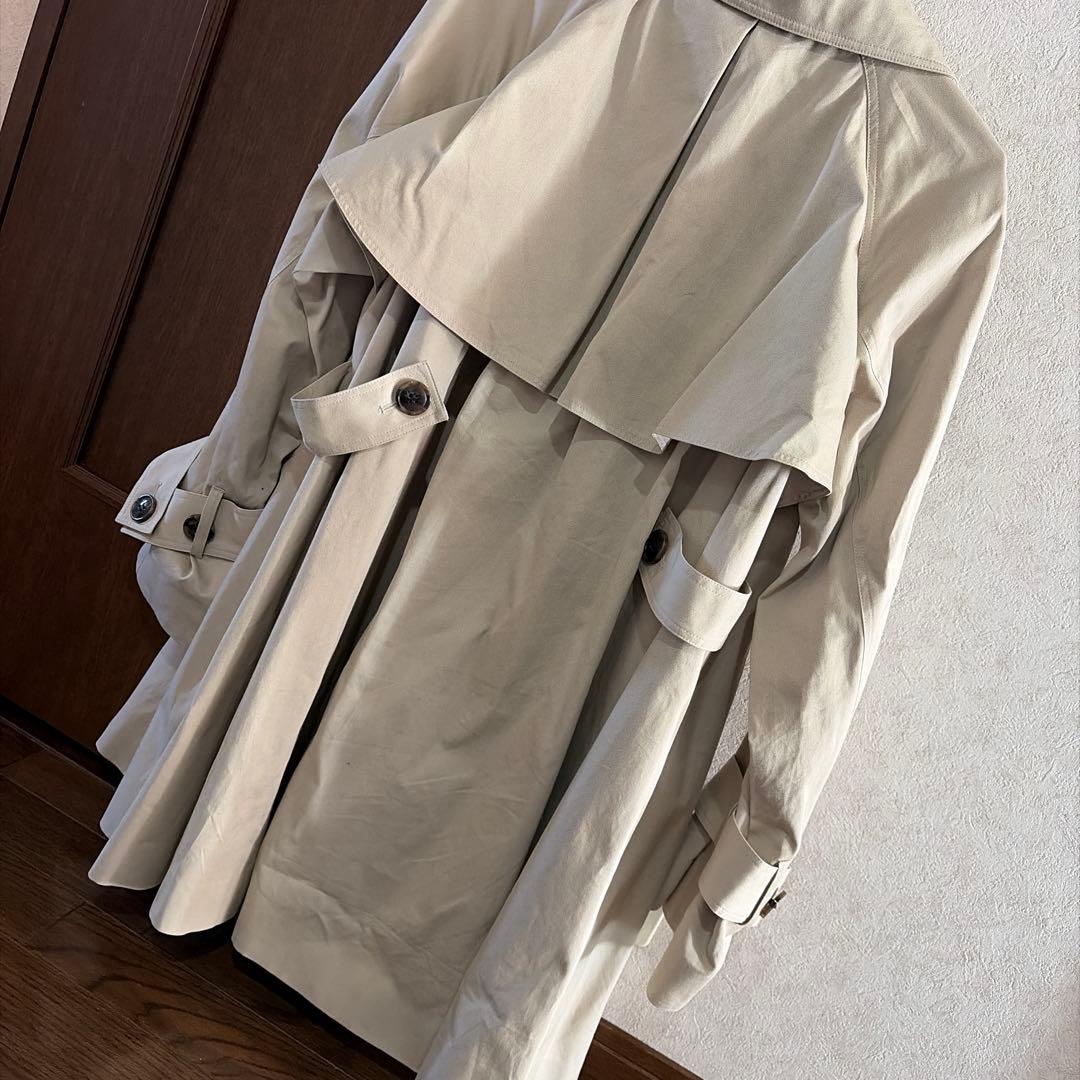 スナイデル　ミドルフレアトレンチコート　【snidel】