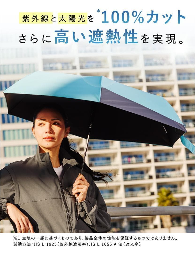 COKAGE+ ACTIVE 自動開閉 パウダーブルー