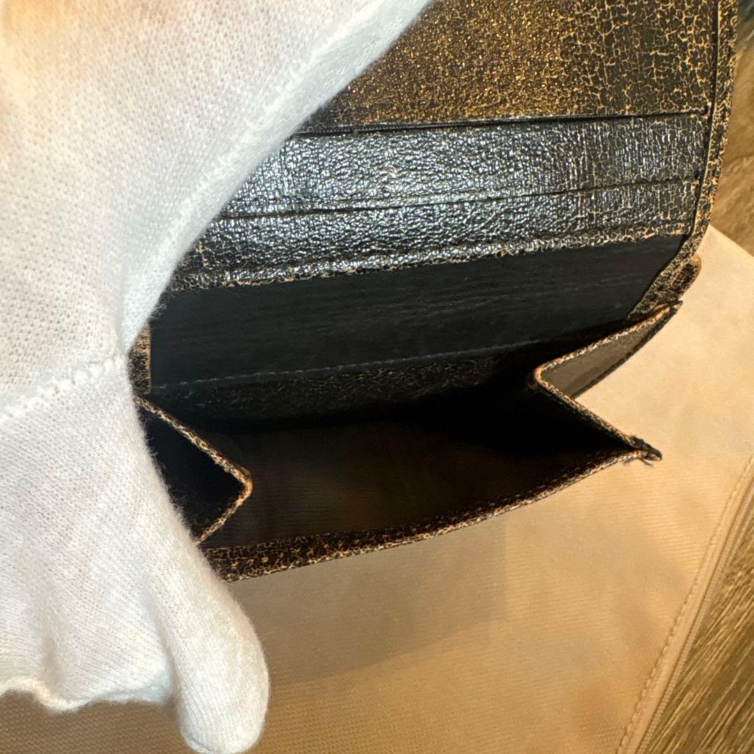 美品　グレンロイヤルGLEN レザー 二つ折り財布　マネークリップ