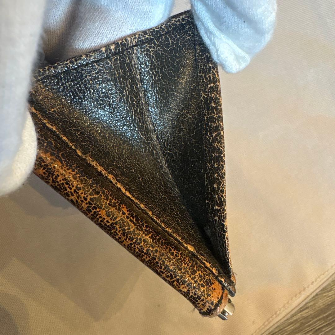 美品　グレンロイヤルGLEN レザー 二つ折り財布　マネークリップ