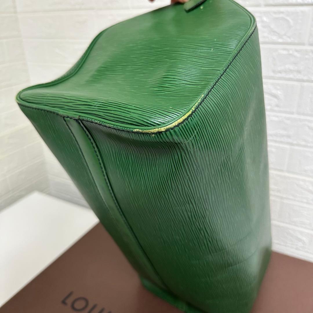 LOUIS VUITTON エピ　スピーディ　40 グリーン ボストンバッグ