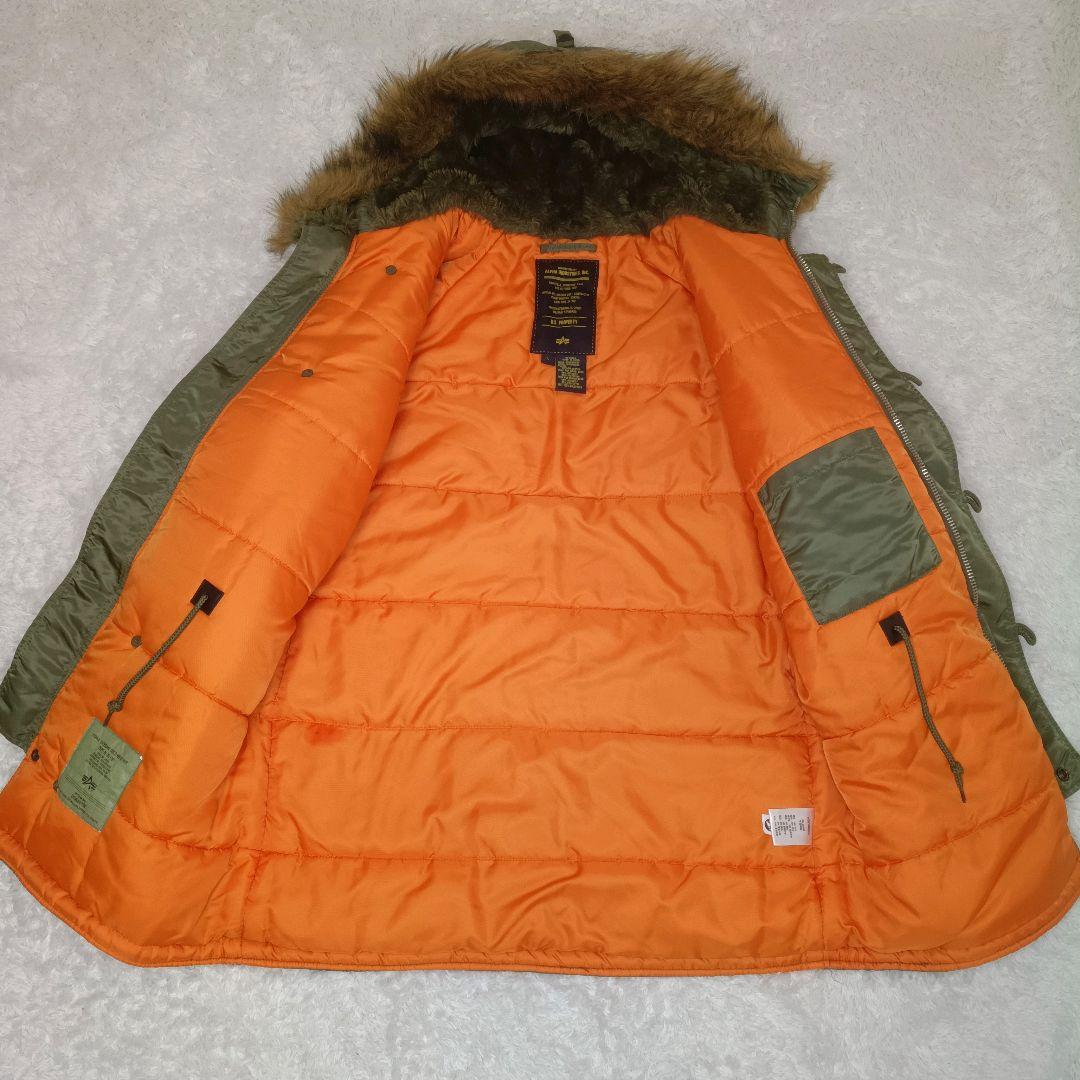 ALPHA INDUSTRIES N-3B フライトジャケット ミリタリー L