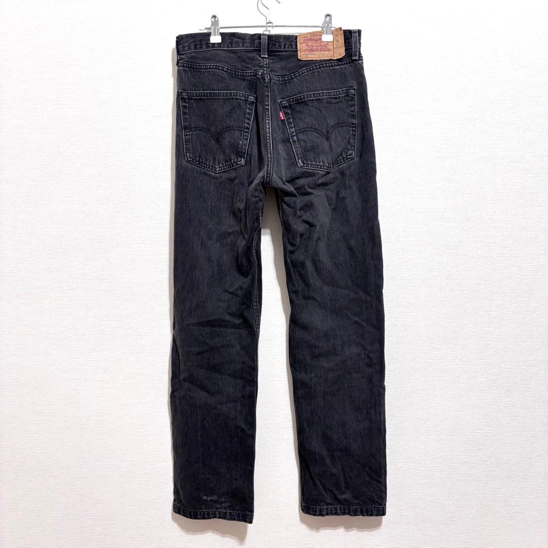 【Levi's】501 ブラックデニム　ユーロリーバイス　フランス製　32/34