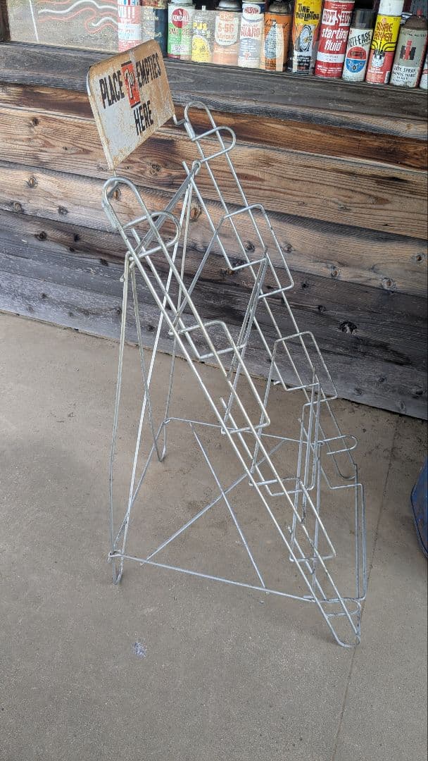 セブンアップ　7up メタルラック　ランプ　ビンテージ　usa　まとめて