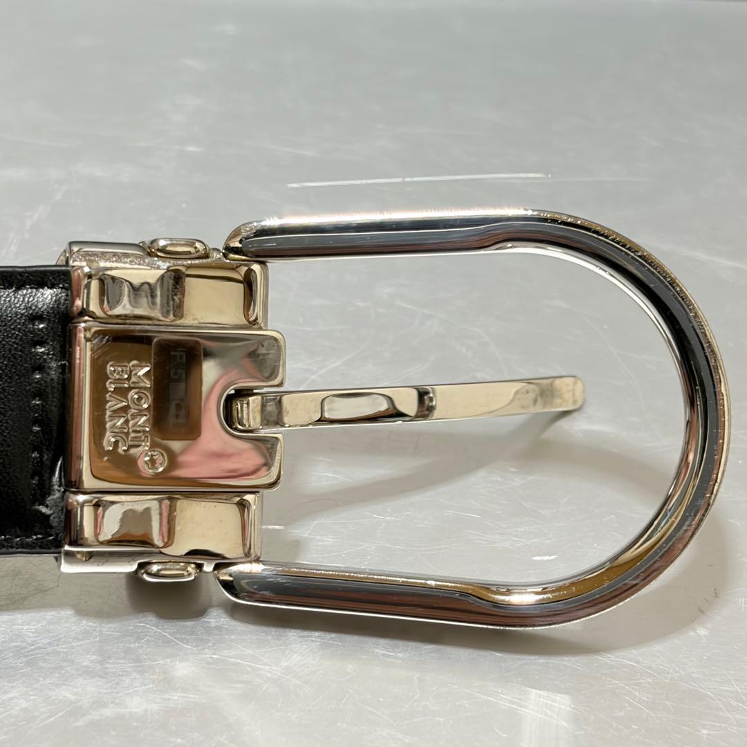 美品　モンブラン　マイスターシュテュック　スター　レザー　ブラック