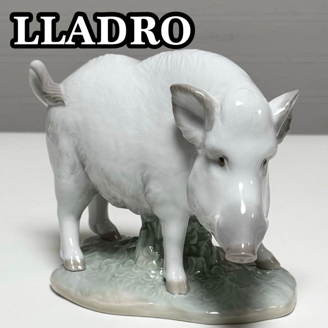 【美品】LLADRO 8054 リヤドロ 亥 イノシシ 猪 十二支コレクション
