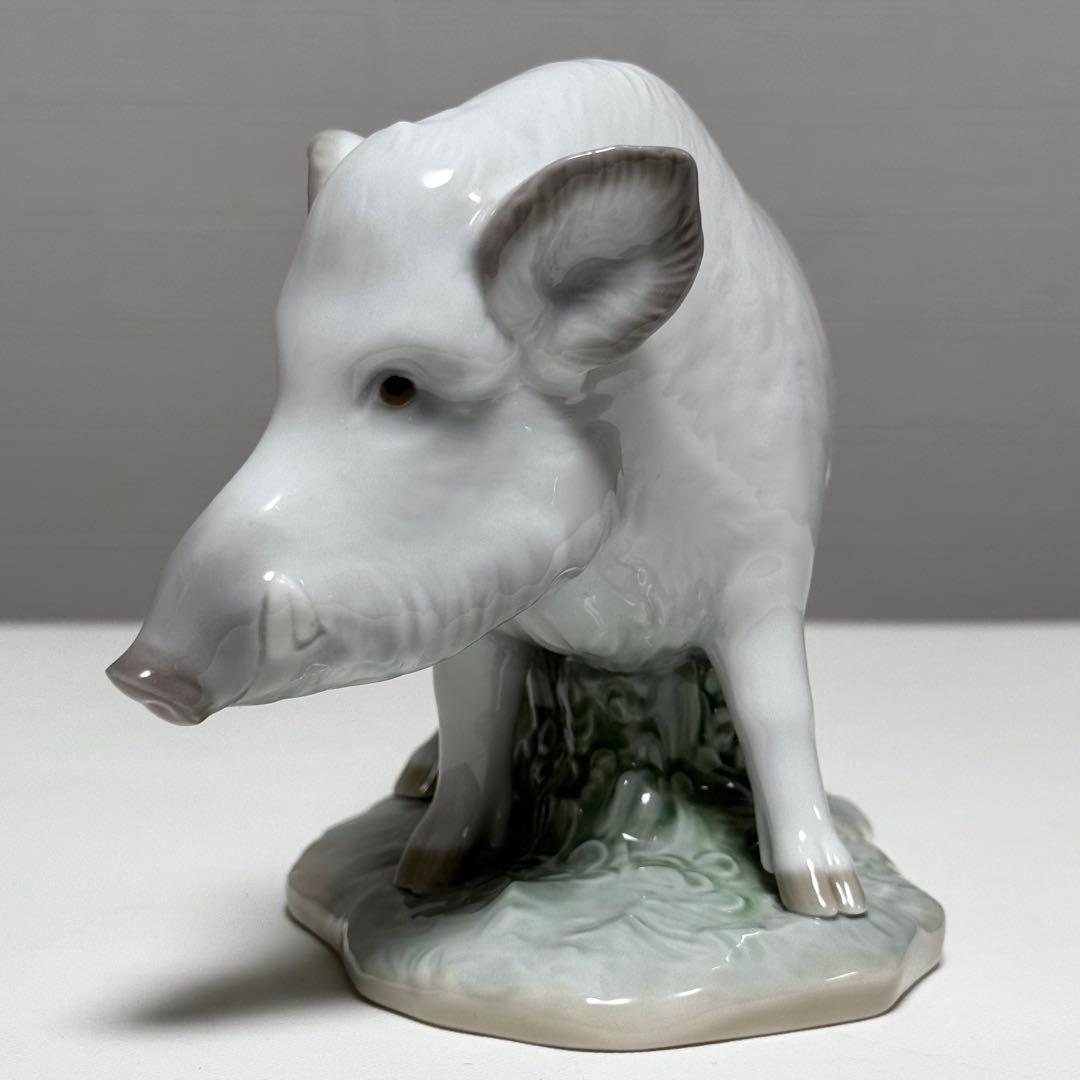 【美品】LLADRO 8054 リヤドロ 亥 イノシシ 猪 十二支コレクション