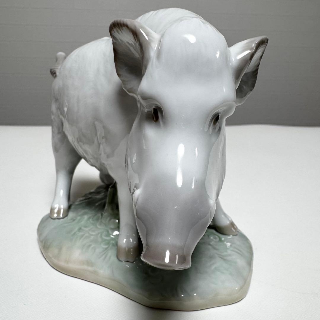 【美品】LLADRO 8054 リヤドロ 亥 イノシシ 猪 十二支コレクション