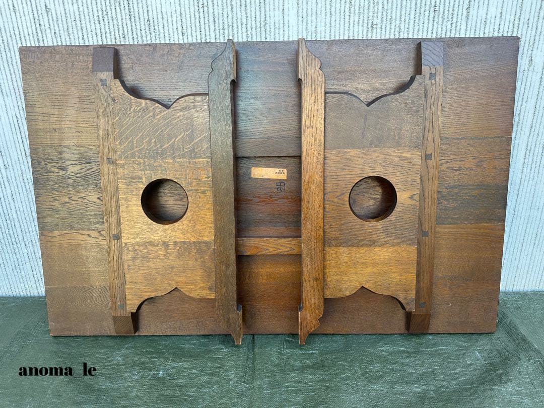 【ローテーブル】松本民芸家具　和家具　折り畳み座卓　ジャパンヴィンテージ◎