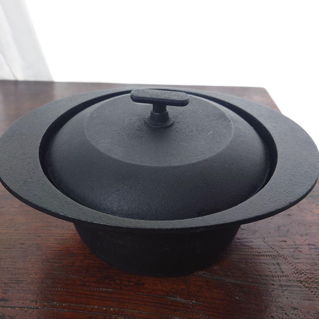 及富　南部鉄器　18cm 1.3L 鉄鍋　日本製