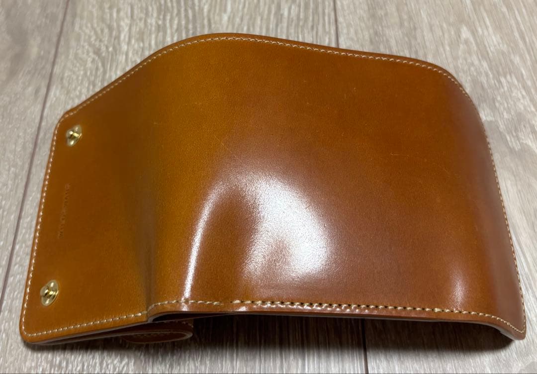 の*ん様 ワイルドスワンズ　ENO シェルコードバン　アマレット✖️バスタンフィ