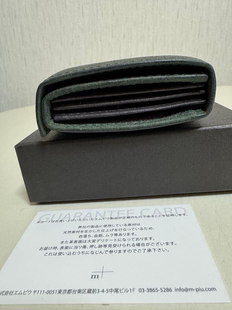 ★希少カラー★m+ エムピウ ミッレフォッリエ2 クアドレッティ グリーン